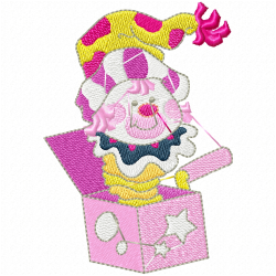 Joker Clowns Embroidery Design 10